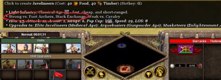 Rise of Nations modding units
