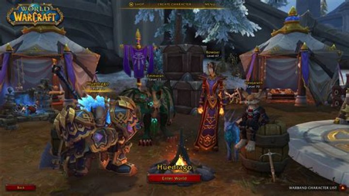 Search for item across characters on WoW account