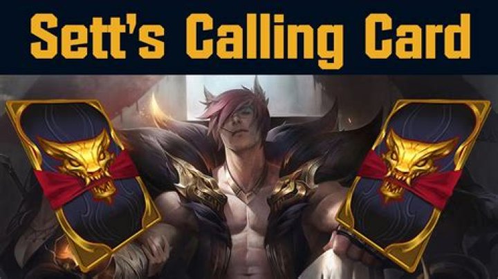 Sett's Calling Card
