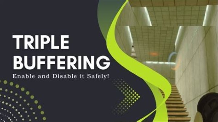 Should triple buffering always be enabled?