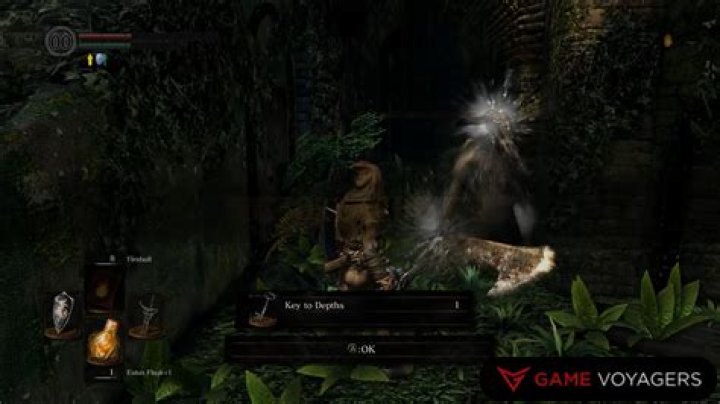 Surviving as a Spellcaster vs. Capra Demon in Dark Souls