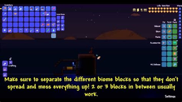 Terraria mobile key mold farm in the ocean