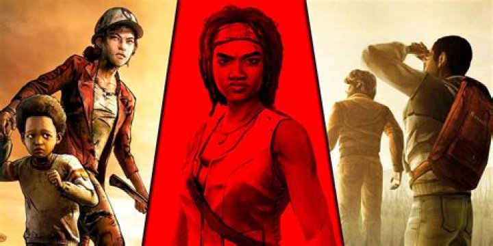 To what extent are the stories of The Walking Dead game series and the Walking Dead TV series connected?