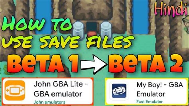 Transfer Desmume and No$GBA save file