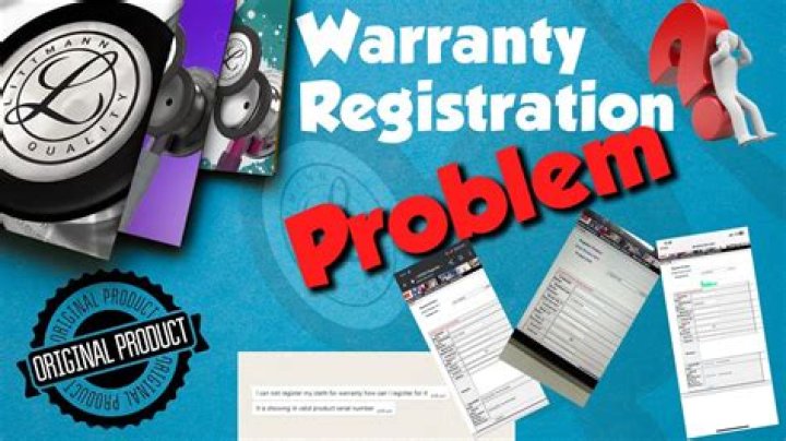Unable to register warranty for PS5