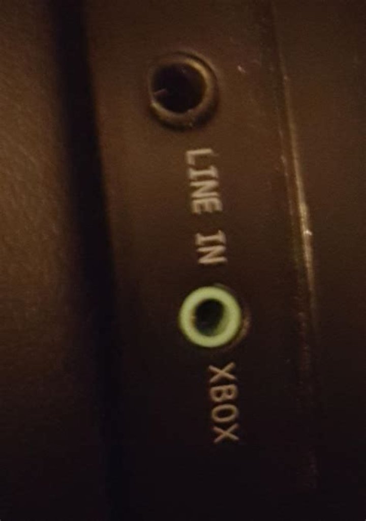 Unlabeled audio out port on afterglow headset