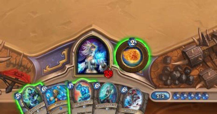 Use the Cryomancer now or waste 3 mana and wait for +2/+2?