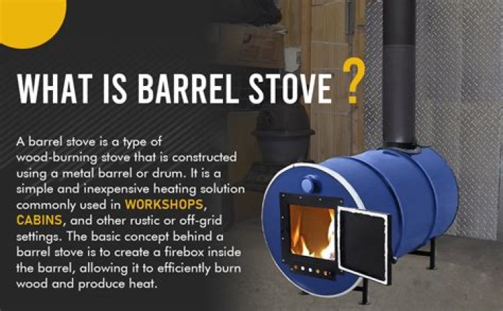 What's the advantage of a pre-built stove/fire/barrel?