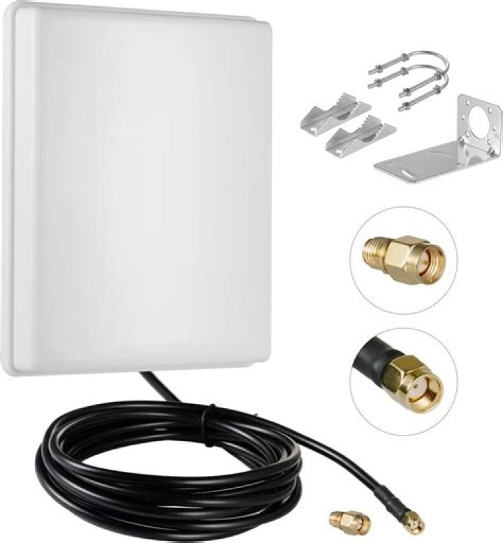 What's the general range of a 3DS XL Wi-Fi antenna?