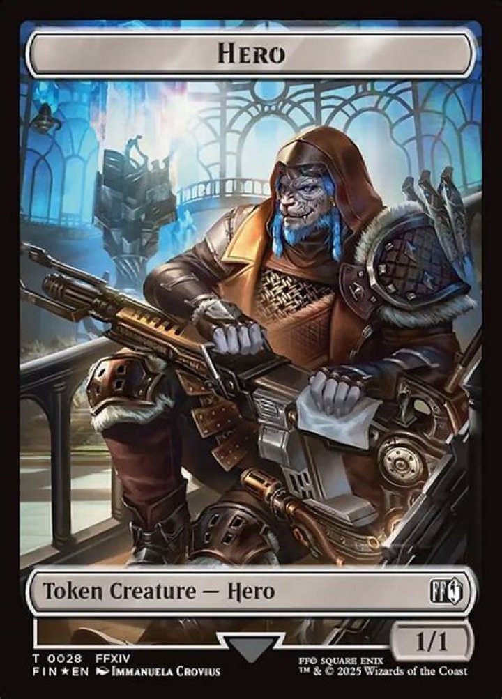 What algorithm determines when and where hero tokens appear?