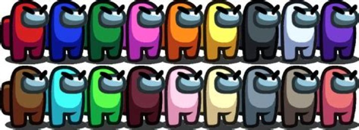 What are the actual names associated with each of the colours in 