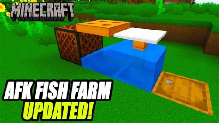 What are the mechanics behind the 1.14.4 AFK fishing farm?