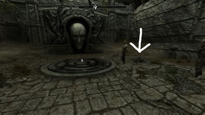 What do the pressure plates at the Sky Haven Temple entrance do?