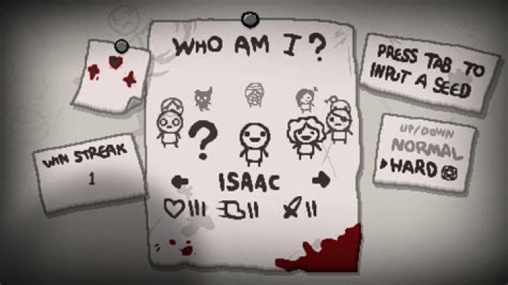 What do the symbols on the top left of the character select screen mean?