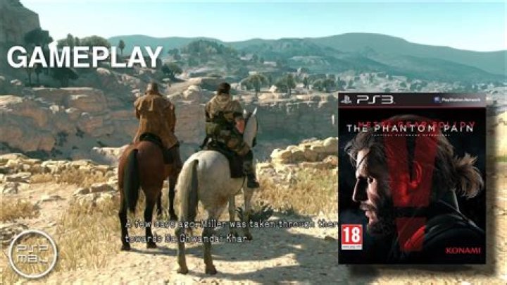 What does the controller icon in the top right corner mean in MGS 5 Phantom Pain (PS3)?
