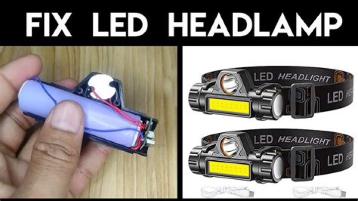 What does the headlamp do?