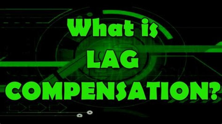 What is lag compensation?