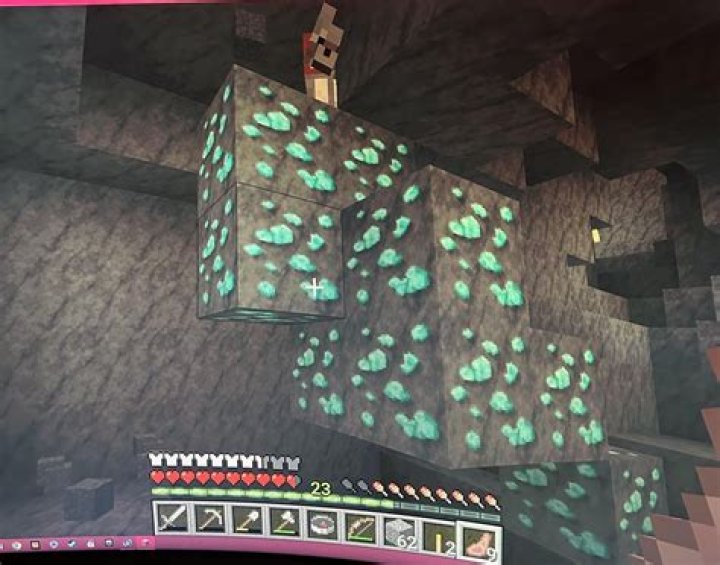 What is the maximum amount of diamonds in one vein?