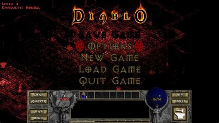 What penalty is there for dying in the original Diablo?