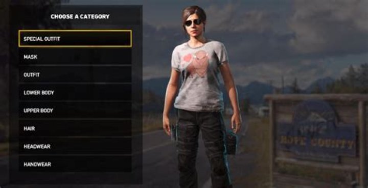 What purpose does character customization serve in Far Cry 5?