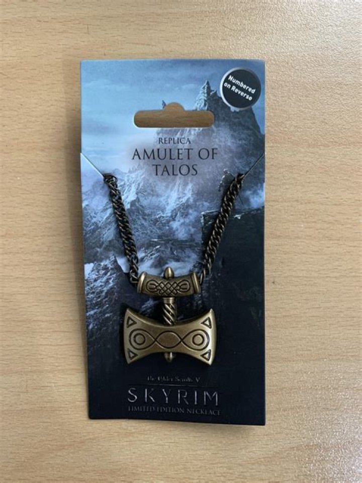 What should I do with amulet of Talos?