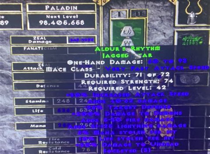 What to socket Aldur's Rhythm with?