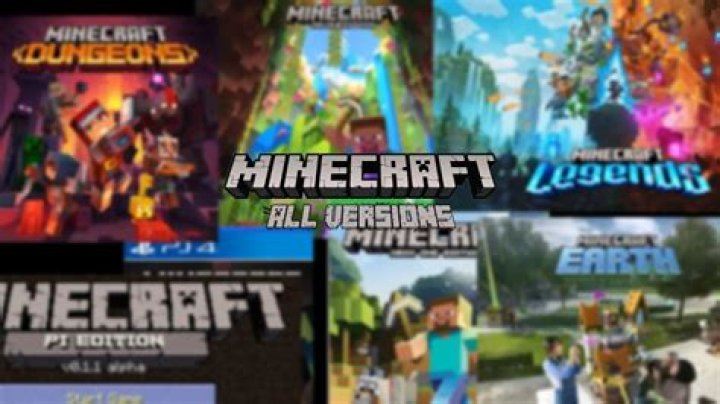 What versions of Minecraft are available for Windows 10, and what are their differences?