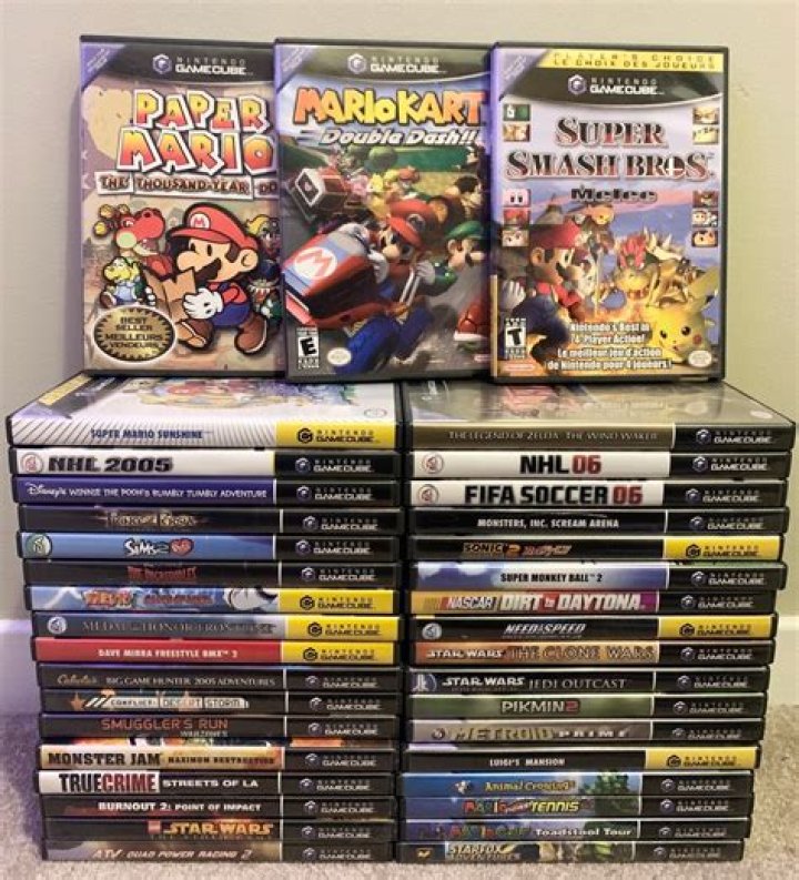 What video output formats are supported on the Nintendo Gamecube?