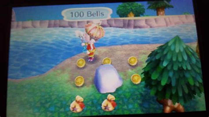 What would cause a second 100 bell coin to show up instead of an 8000 Bell bag from a money rock?
