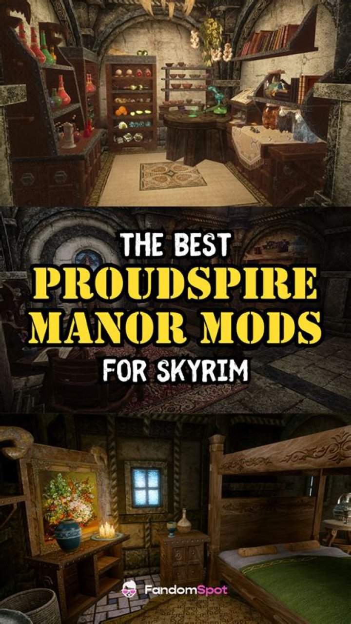 Where's the most efficient place to store my items in Proudspire Manor?