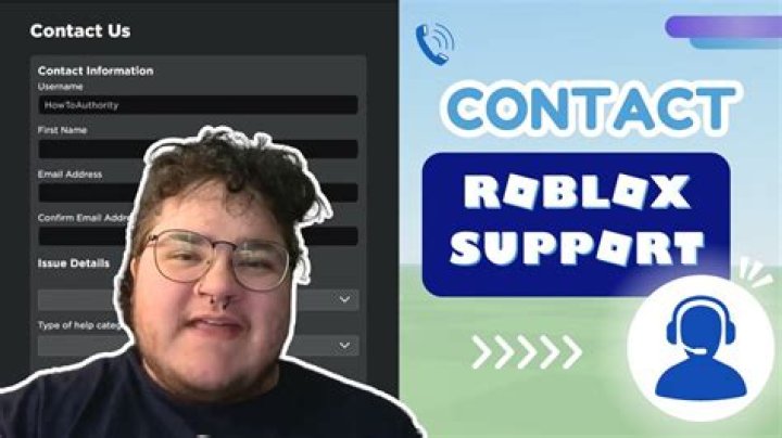 Where can I contact roblox support (a real person)?