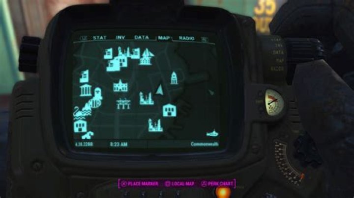 Where can I find items with +INT in Fallout 4?