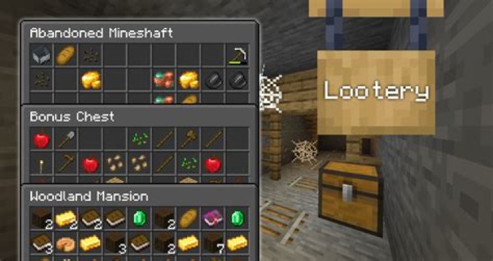 Where do I find loot tables in Minecraft?