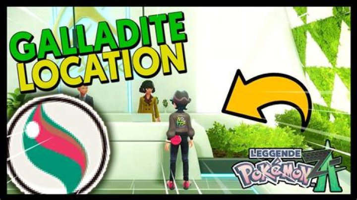 Where is Galladite in Pokemon X/Y?