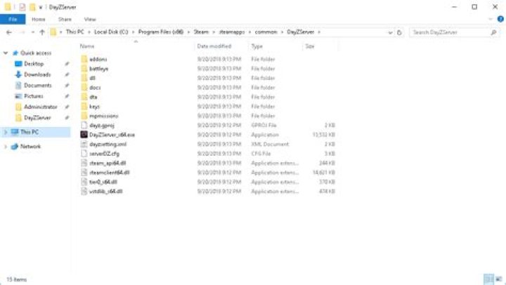 Where is the DayZ saved game file located?