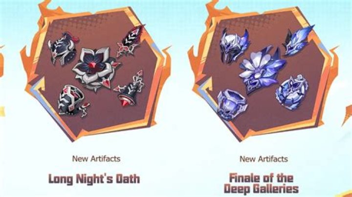 Which combinations of Artifacts unlock which bonuses?