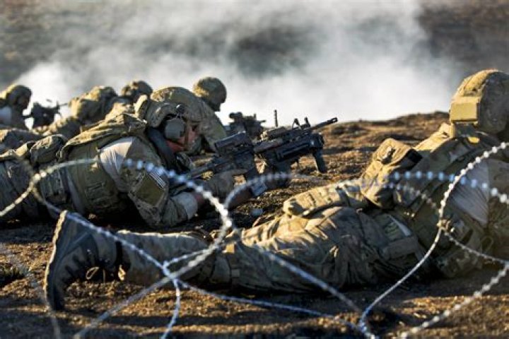 Who and what can lay down suppressive fire?