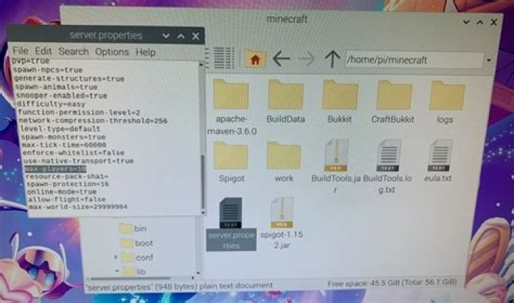 Why won’t my server.properties file changes take effect on my Minecraft server?